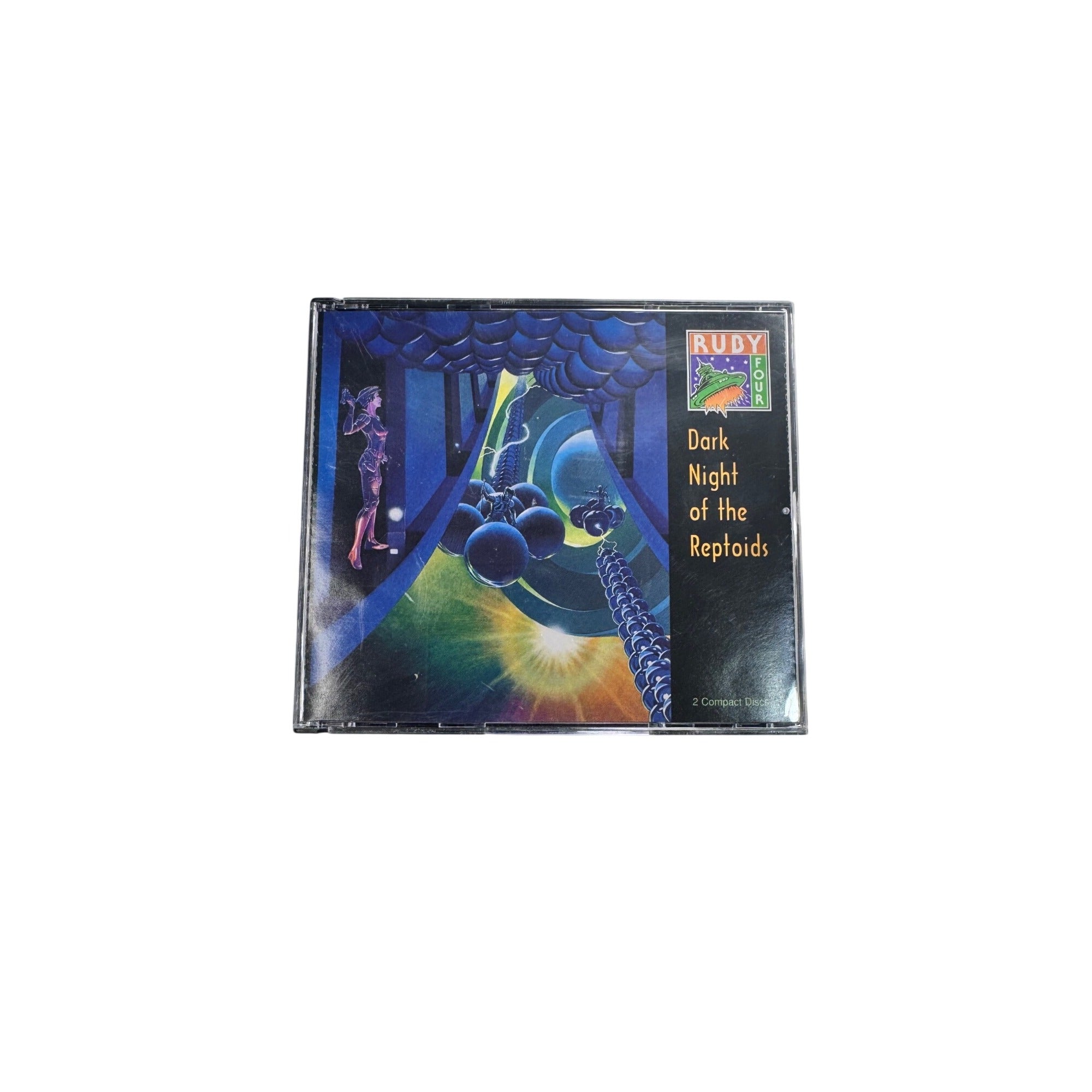 Dark Night Of The Reptoids Ruby 4 Part 3 Audio Drama 2-CD Set ZBS Sci-Fi 1995