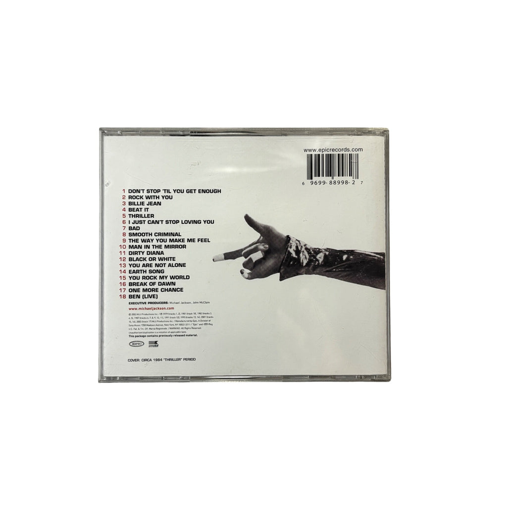 Michael Jackson Number Ones Greatest Hits CD 2003 Epic Records