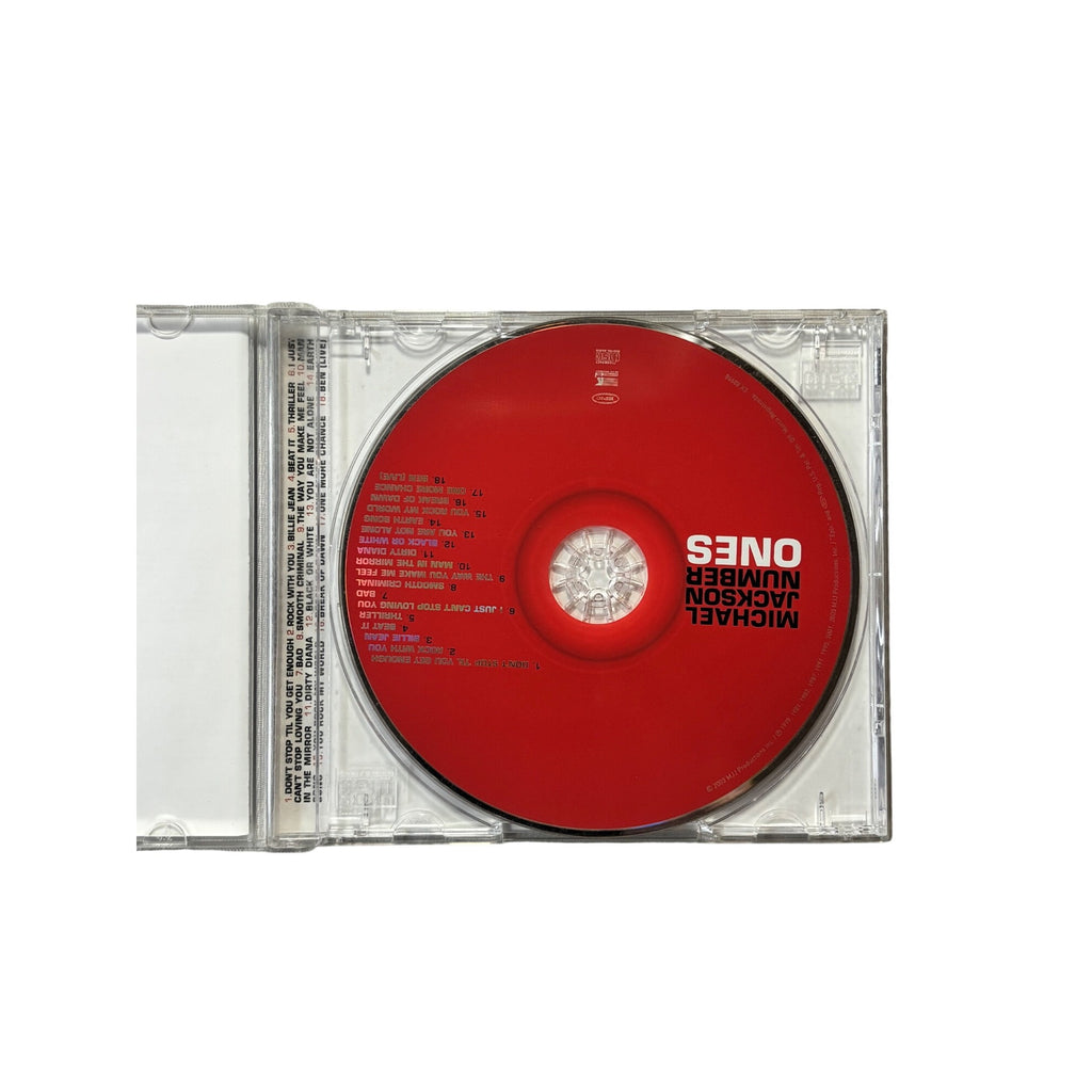 Michael Jackson Number Ones Greatest Hits CD 2003 Epic Records