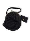 Black Acrylic Beaded Bag