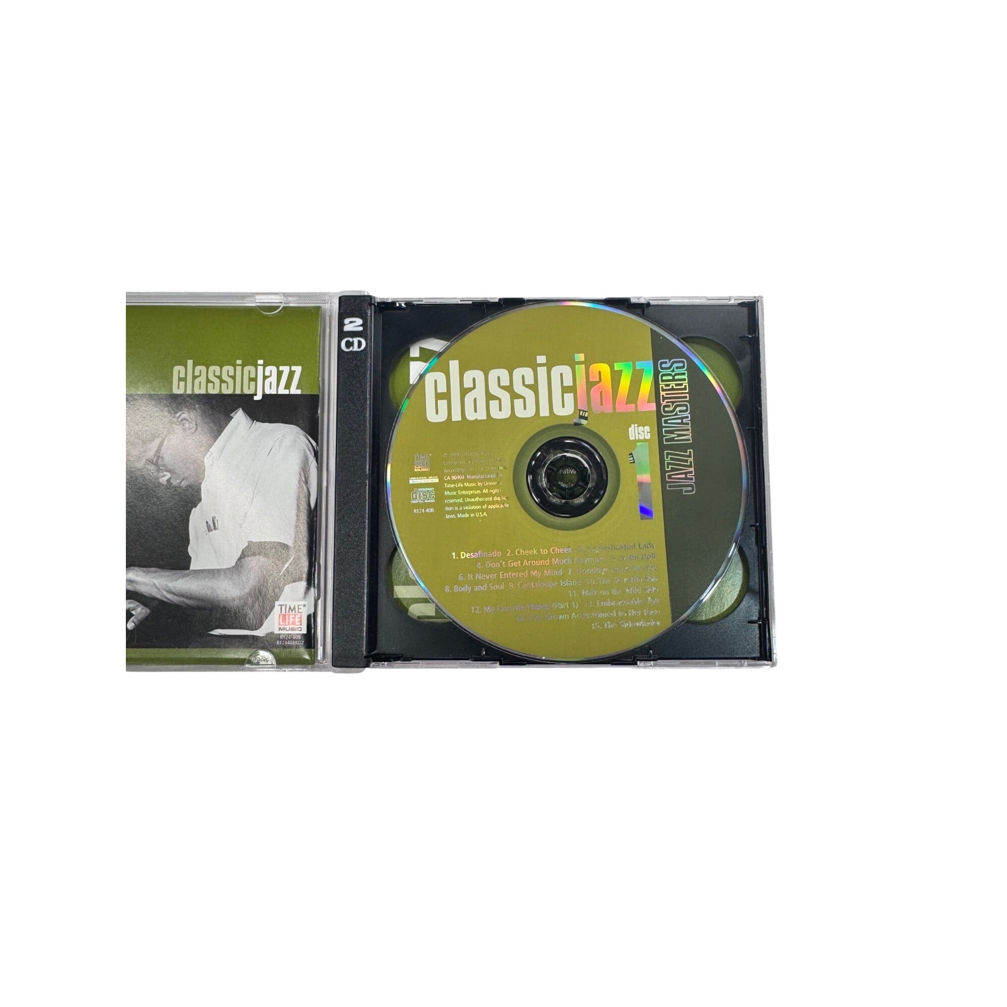 Classic Jazz Jazz Masters 2 CD Set Time-Life Music Collectors Edition 1999