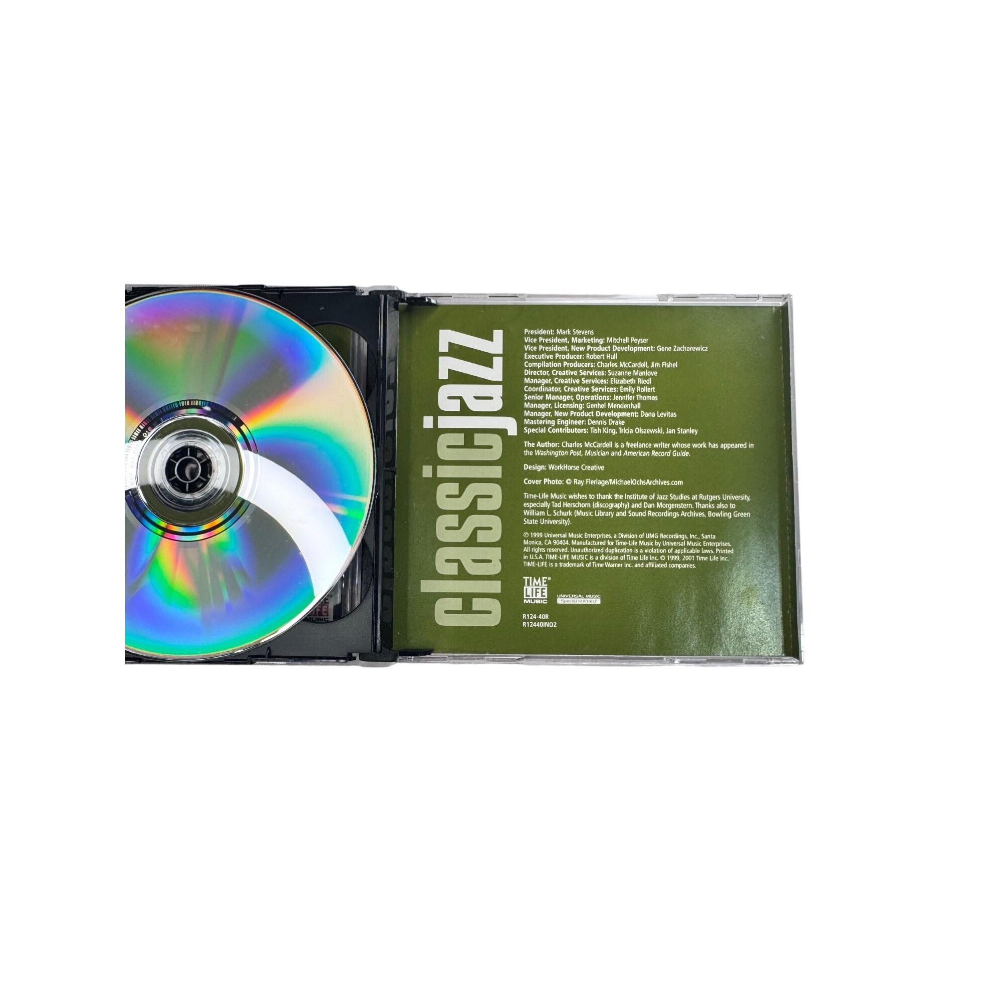 Classic Jazz Jazz Masters 2 CD Set Time-Life Music Collectors Edition 1999