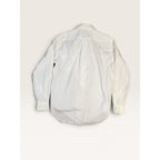 Vintage 90s Lauren Ralph Lauren Petite White Button Up Shirt 6P Gold Crest Logo