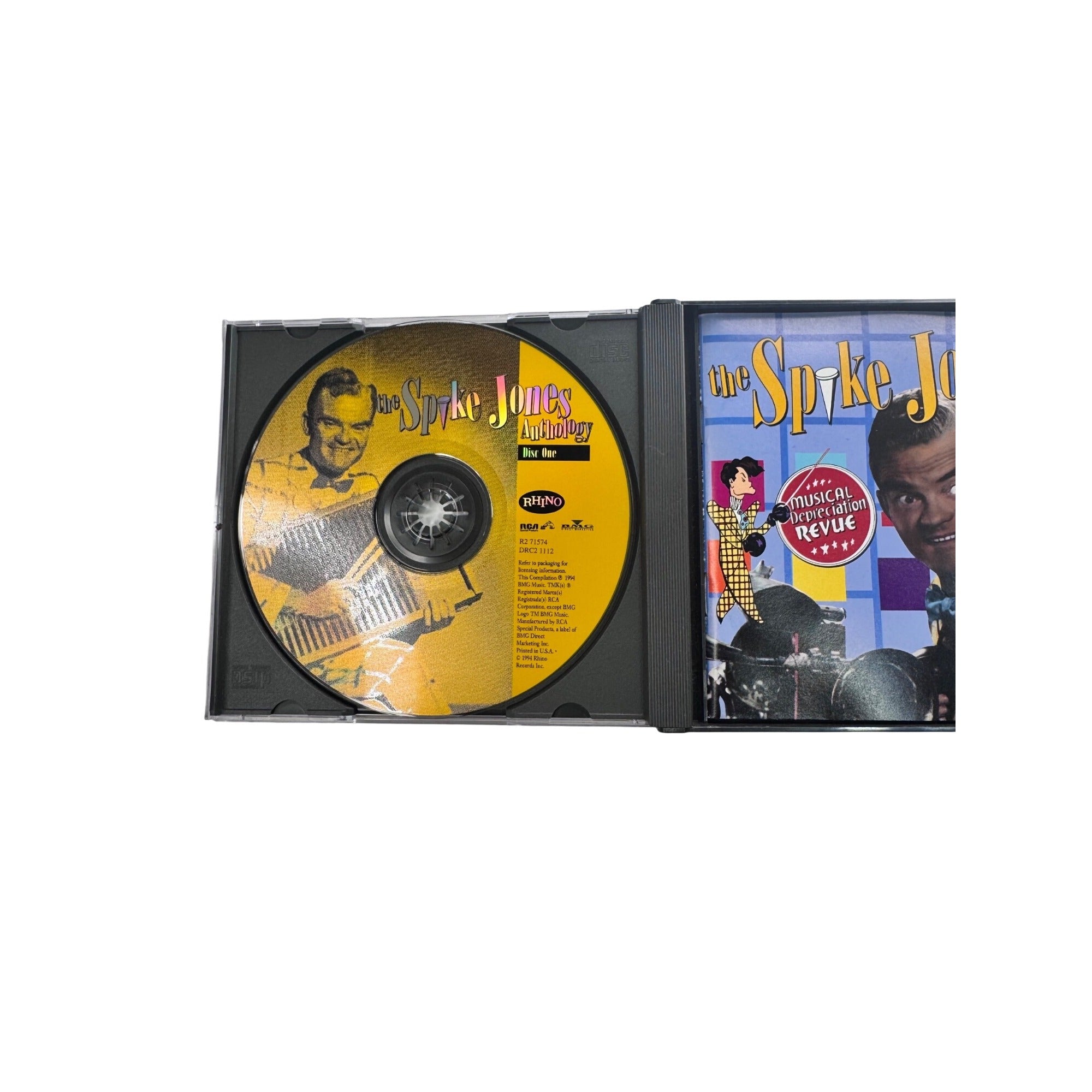 The Spike Jones Anthology CD Set 2 Discs Comedy Music Retro