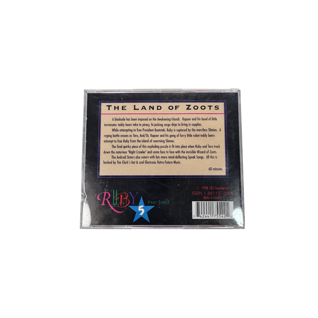 Ruby 5 Part Three The Land Of Zoots Audio CD 1998 Sci-Fi Drama