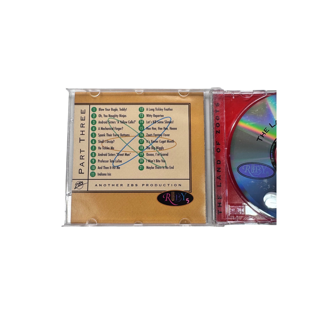 Ruby 5 Part Three The Land Of Zoots Audio CD 1998 Sci-Fi Drama