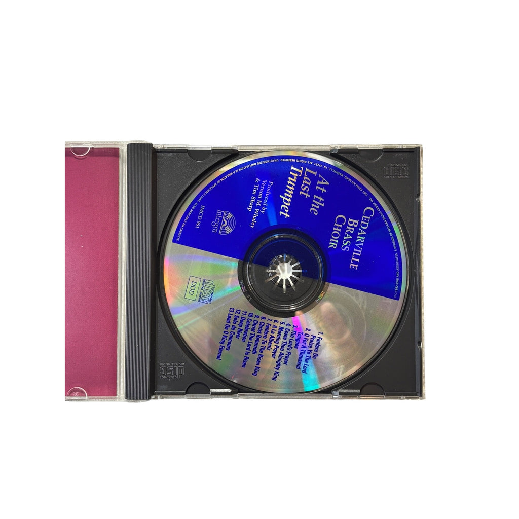 Cedarville College Brass Choir At The Last trumpet 1996 Gospel Music CD Vintage