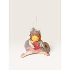 Russ Berrie Fairy Dancers Mrs Teacups Plush Ornament Pink Ballerina Vintage 1994