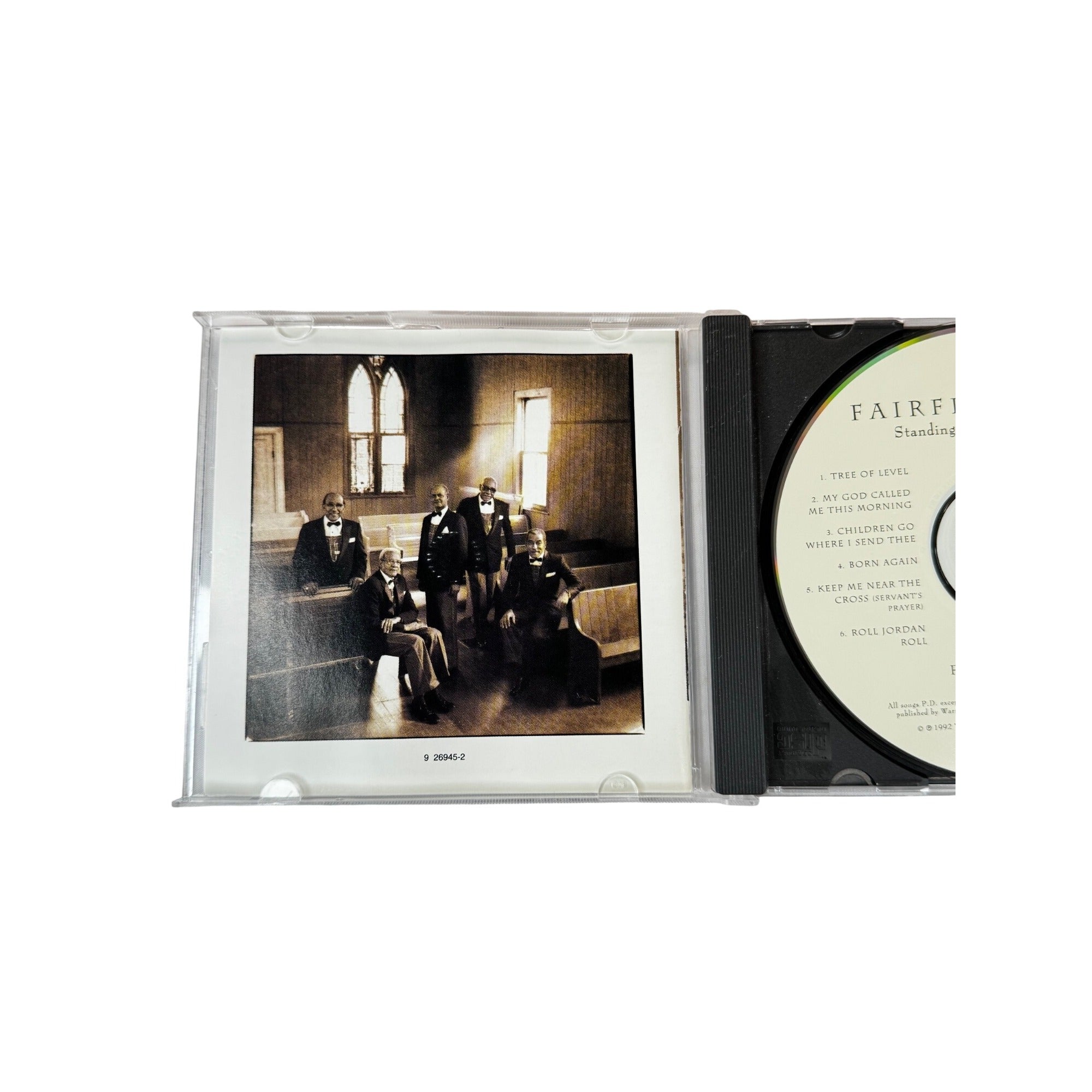 Fairfield Four Standing In The Safety Zone CD 1992 Warner Bros Gospel Music