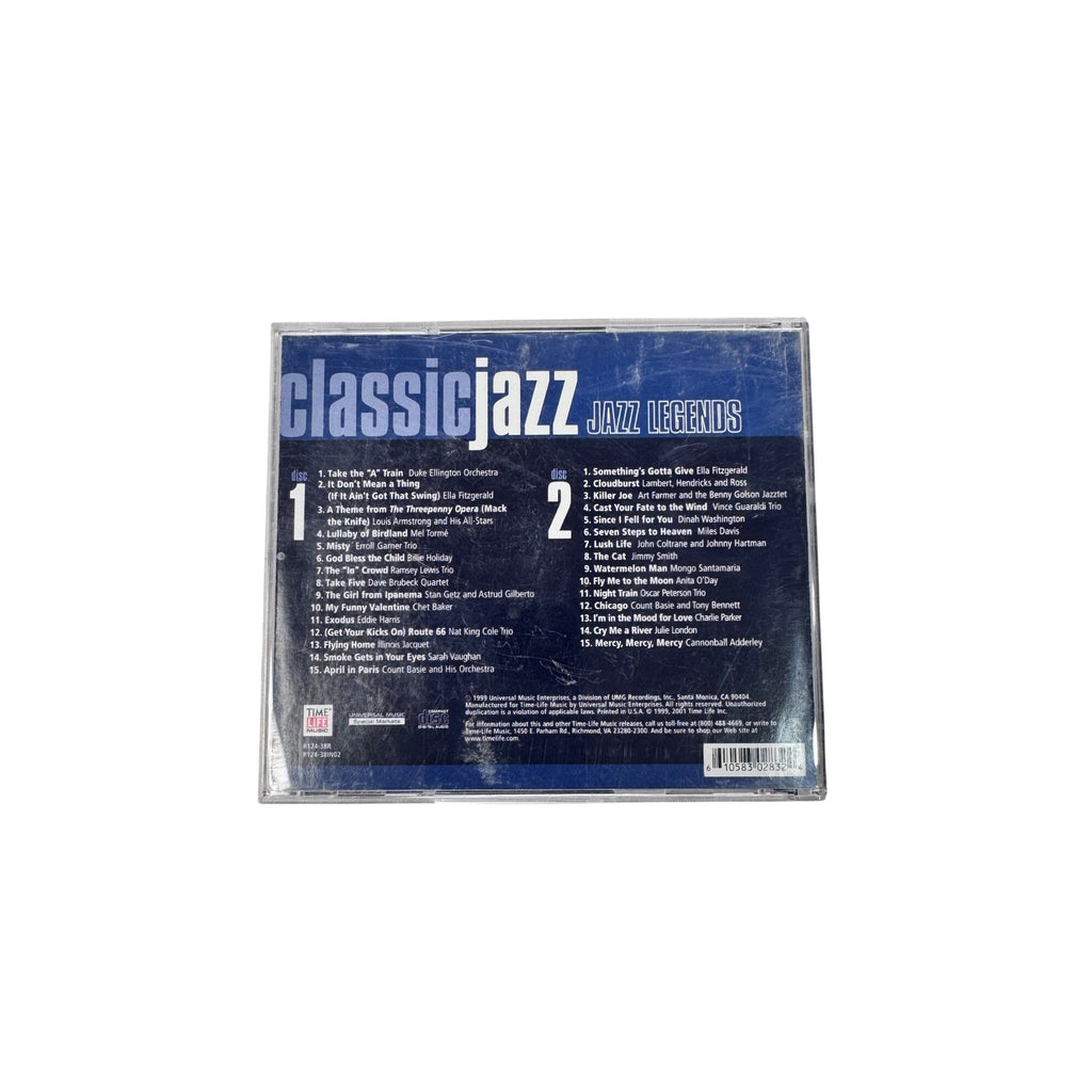 Classic Jazz: Jazz Legends 2 CD Set Time-Life Music 1999