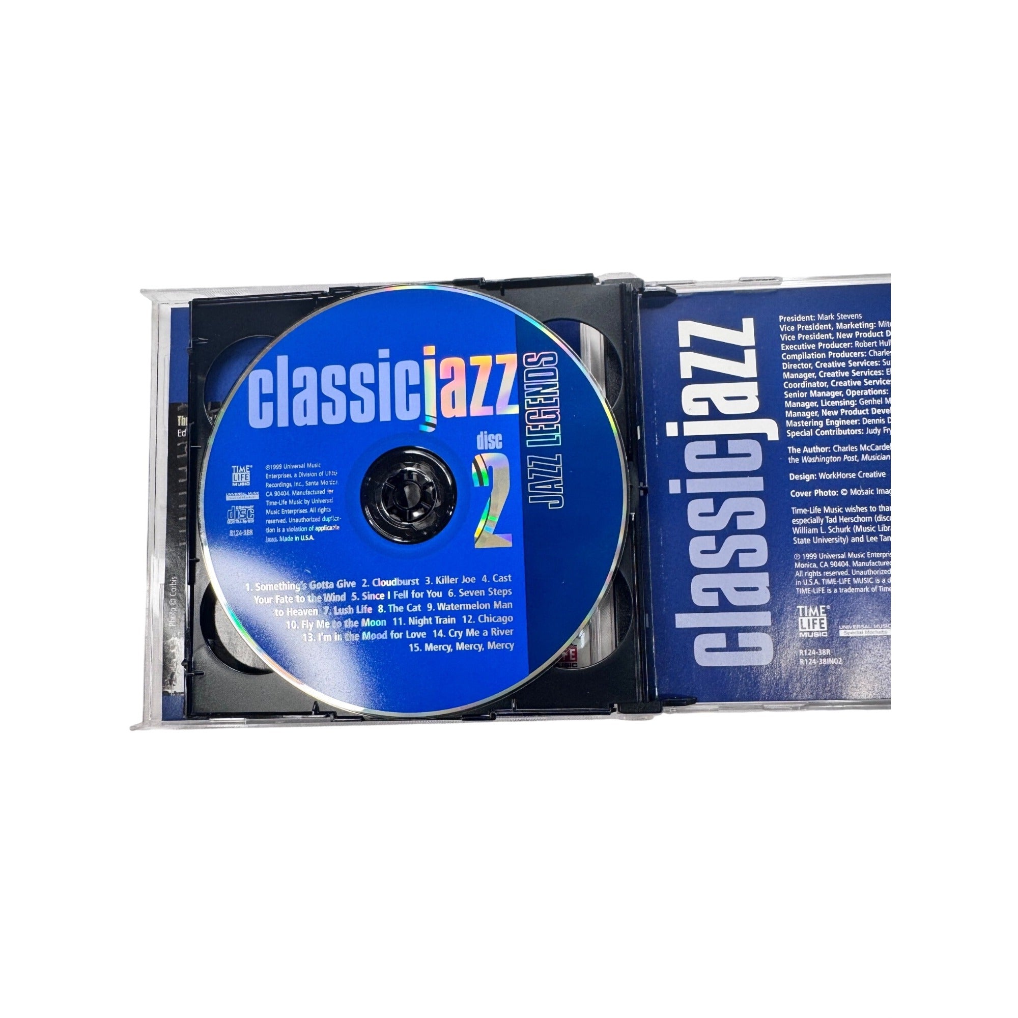Classic Jazz: Jazz Legends 2 CD Set Time-Life Music 1999