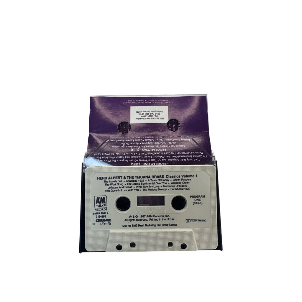 Herb Alpert & The Tijuana Brass Classics Volume 1 1987 Cassette A&M Records