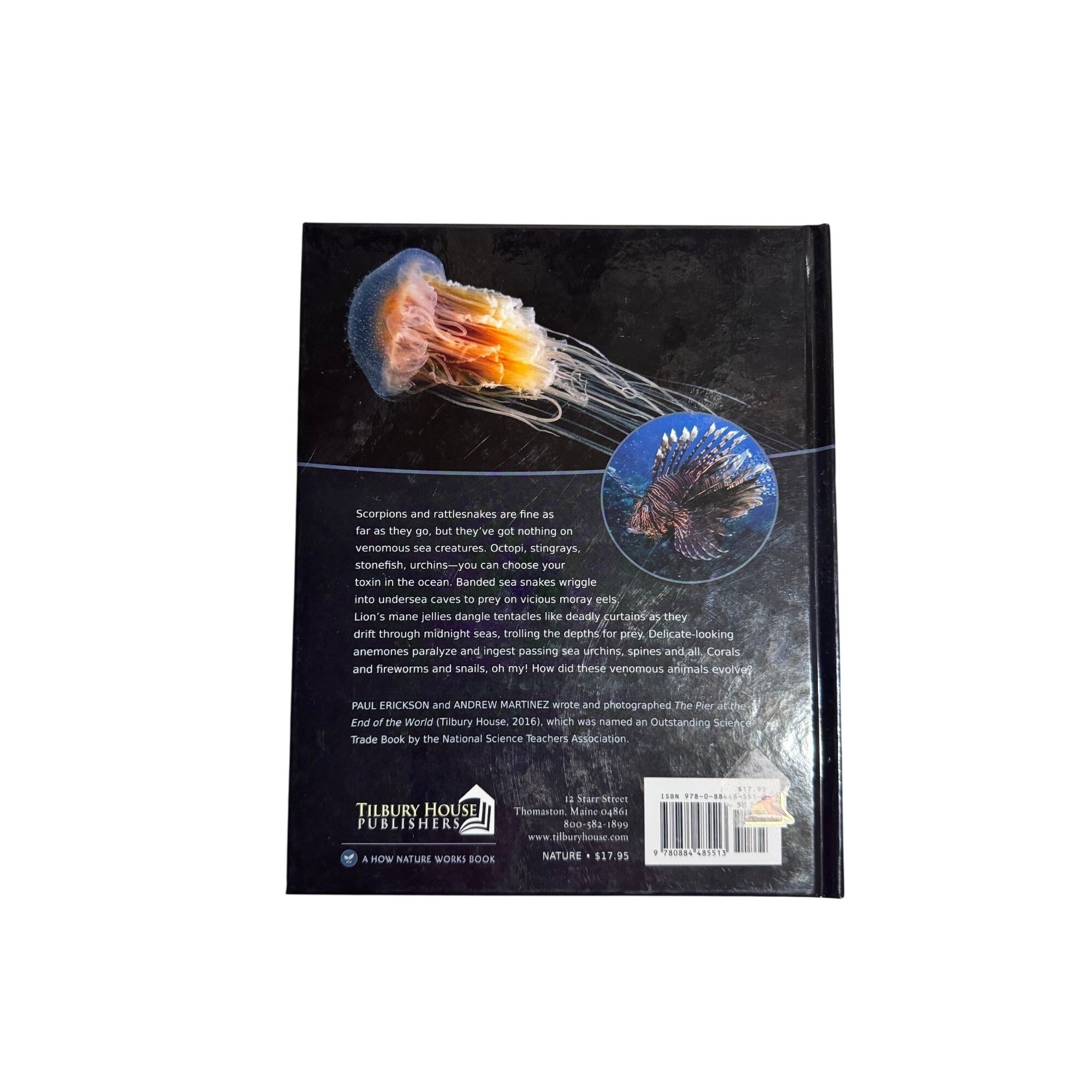 Don’t Mess With Me Paul Erickson Hardcover Book 2018 Venomous Sea Creatures
