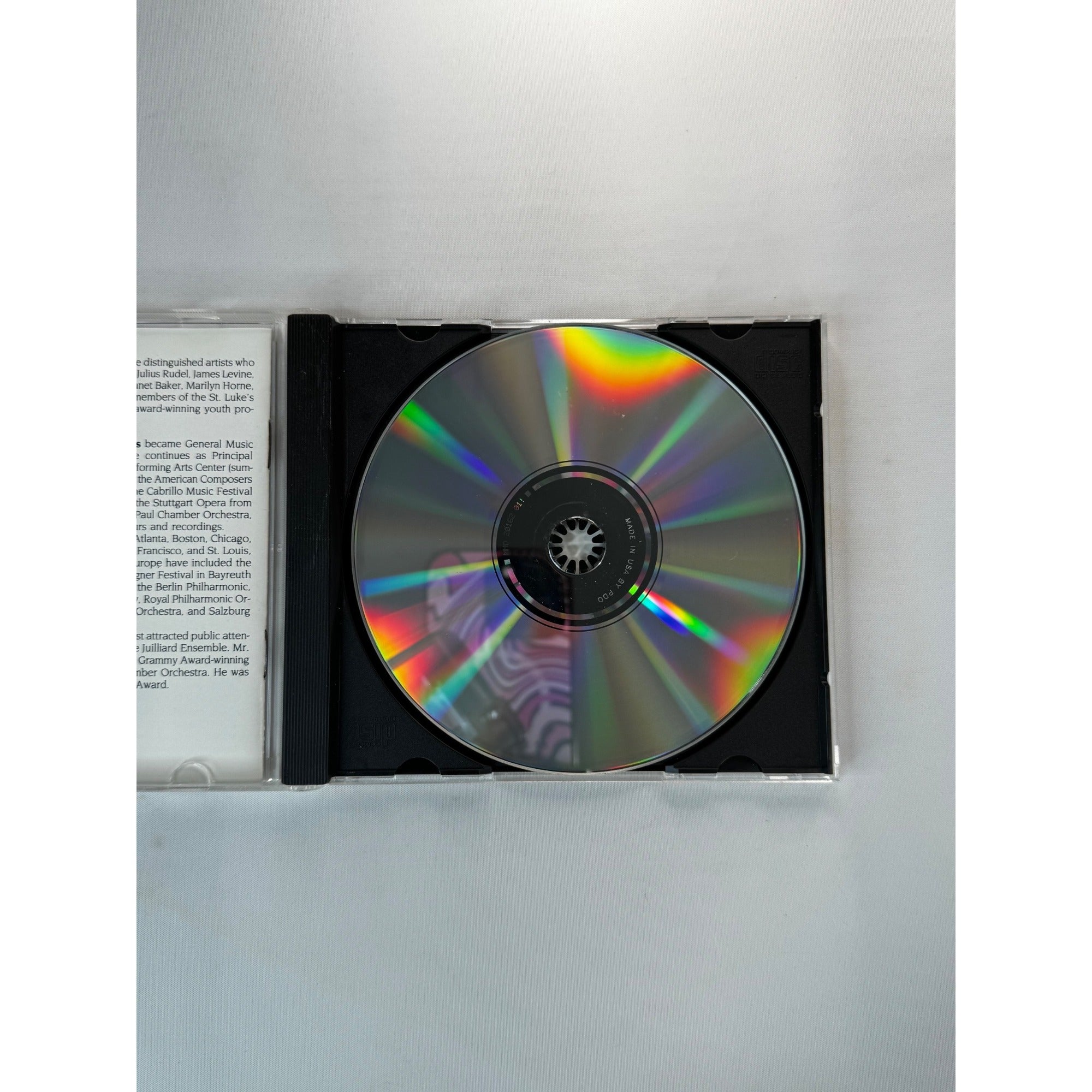 Aaron Copland Music For The Theatre Movies Quiet City Clarinet Concerto CD 1989