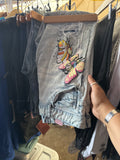 Smoke rise denim