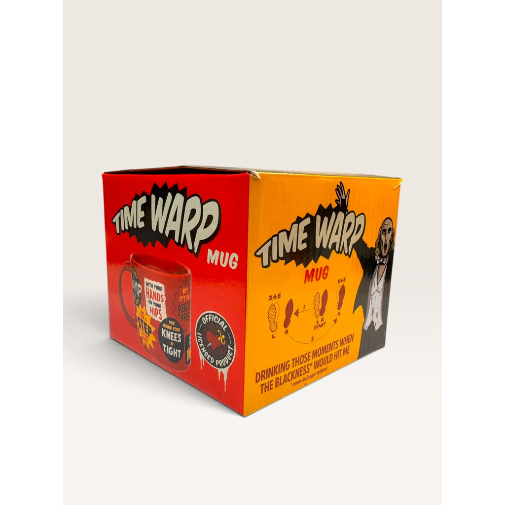 Rocky Horror Show Time Warp Coffee Mug Unemployed Philosophers Guild 14 oz Box