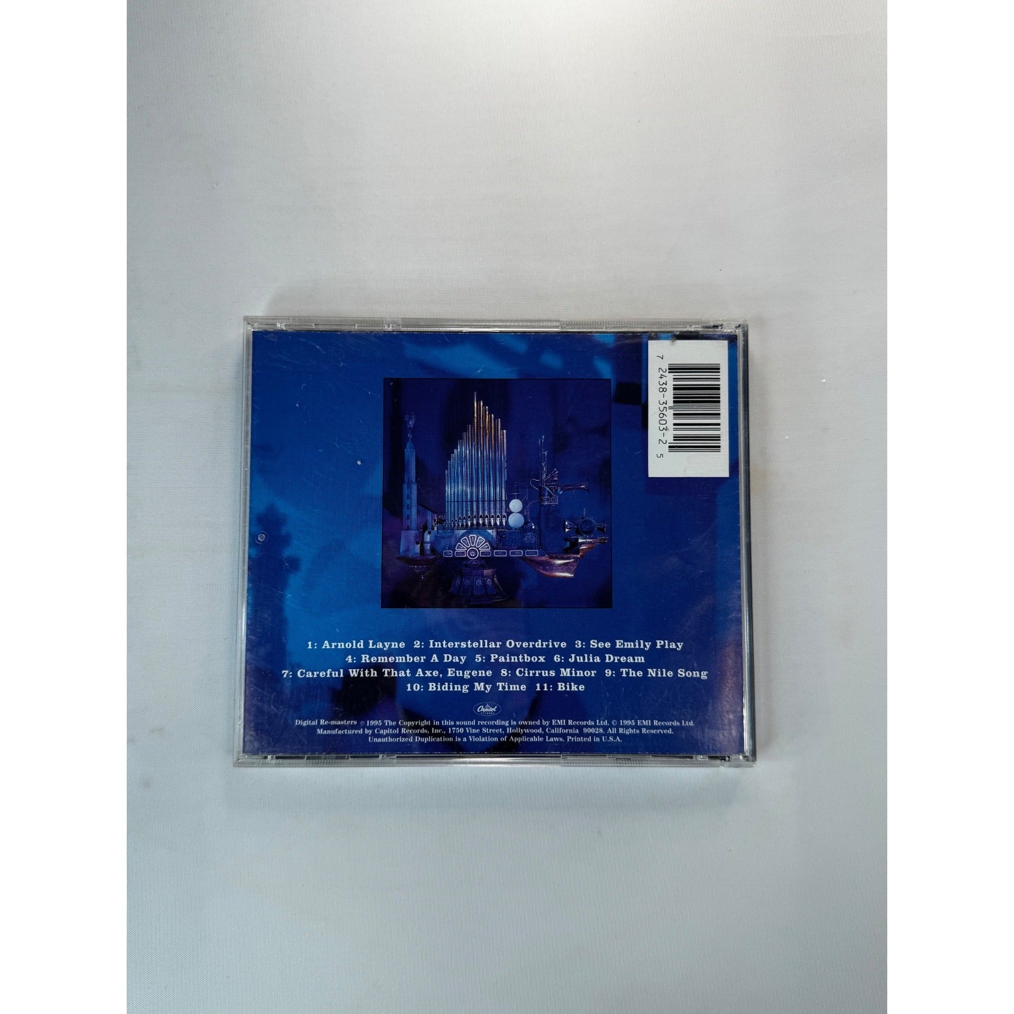 Pink Floyd Relics 1995 CD Digital Remaster Capitol Records Psychedelic Rock Compilation