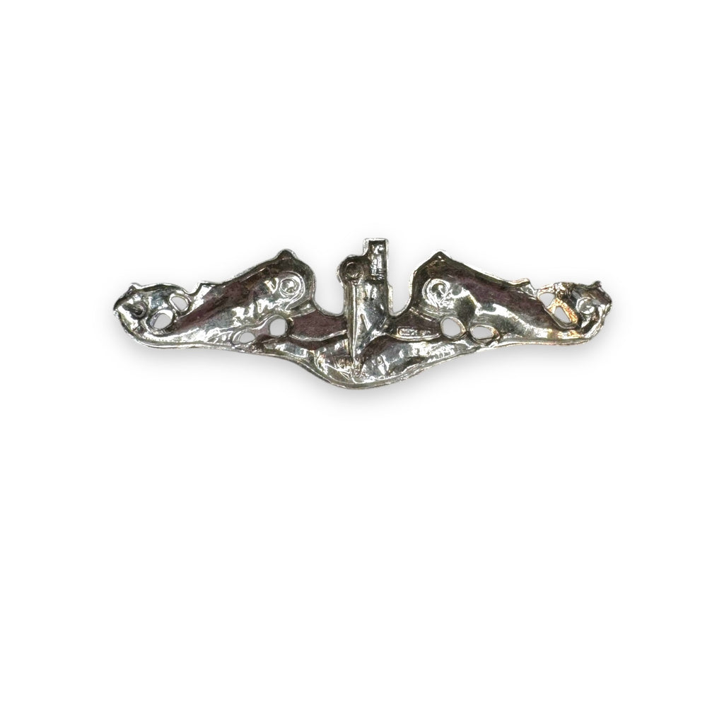 US Navy Submarine Warfare Sterling Badge Vanguard 1954 Korean War