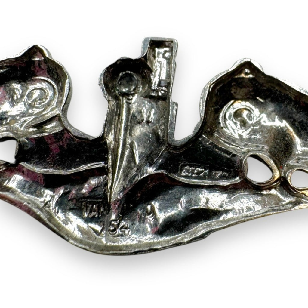 US Navy Submarine Warfare Sterling Badge Vanguard 1954 Korean War