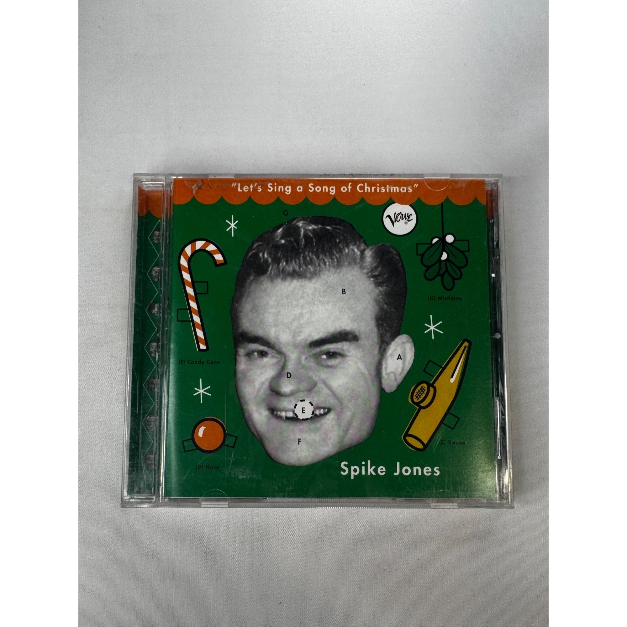 Spike Jones Lets Sing A Song Of Christmas 1998 CD Verve Christmas Classics Pre-Owned