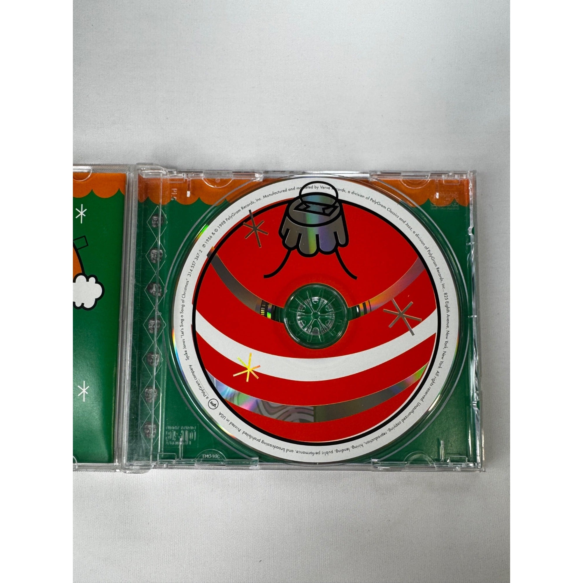 Spike Jones Lets Sing A Song Of Christmas 1998 CD Verve Christmas Classics Pre-Owned