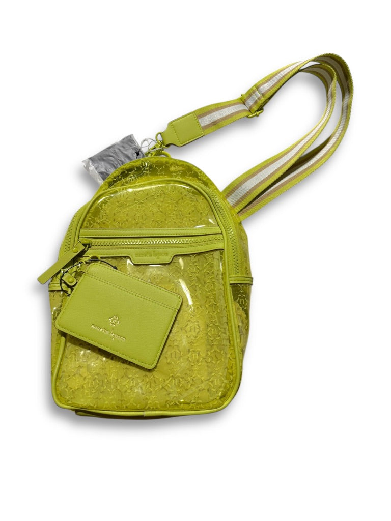 Nanette Lepore Yellow Green Backpack