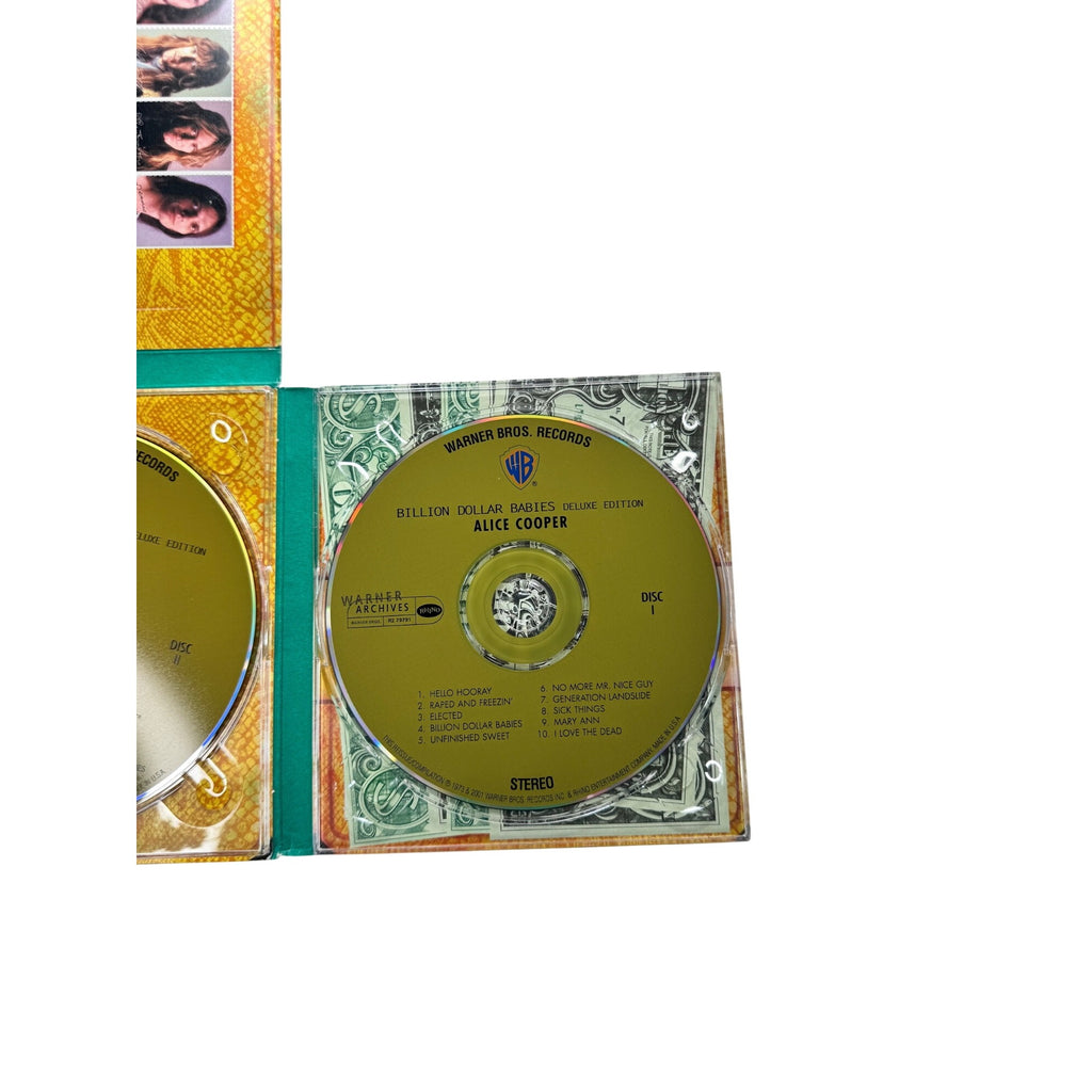 Alice Cooper Billion Dollar Babies Deluxe Edition 2-CD Set 1973 Glam Rock
