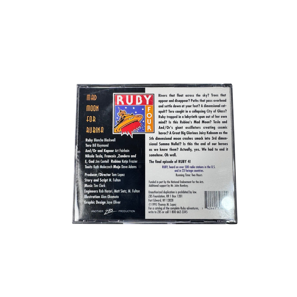 Mad Moon For Rubina Ruby 4 Part Four Audio Drama CD 1995 Sci-Fi 2 Disc CD Set