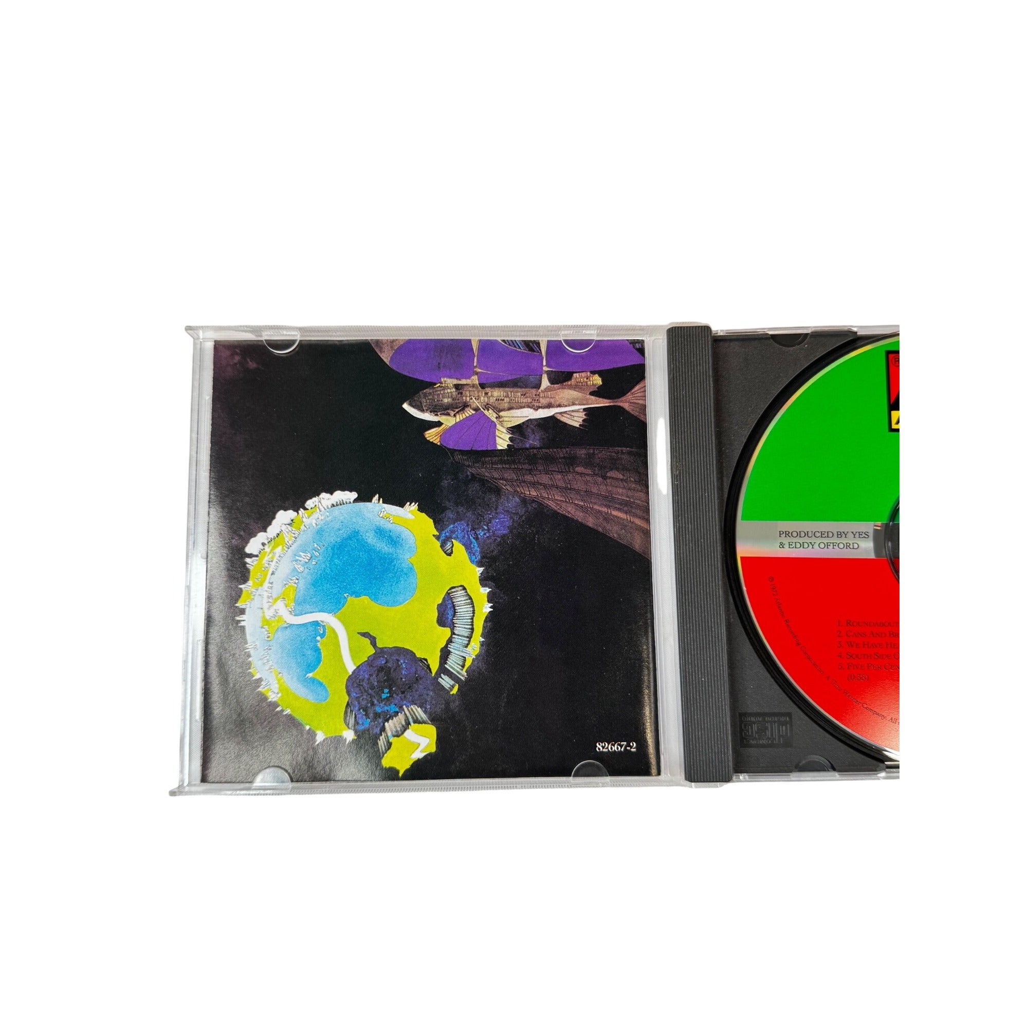 Yes Fragile 1972 CD Digitally Remastered Atlantic Records Rock Proggresive Rock