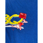 Vintage 90s 98Q 98.3 Radio Kangaroo T-Shirt XL Screen Stars Single Stitch USA