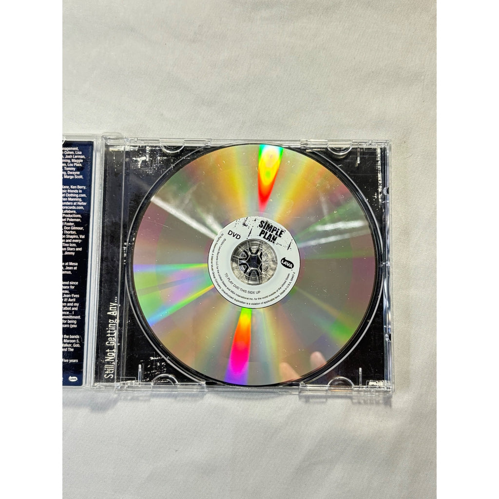 Simple Plan Still Not Getting Any 2004 CD DVD Lava Records Rock