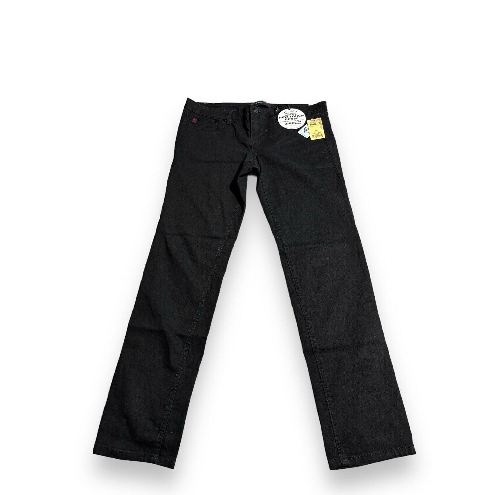 Torrid Fragile Virtual Stretch New Touch Black Straight Leg Jeans Womens 18R