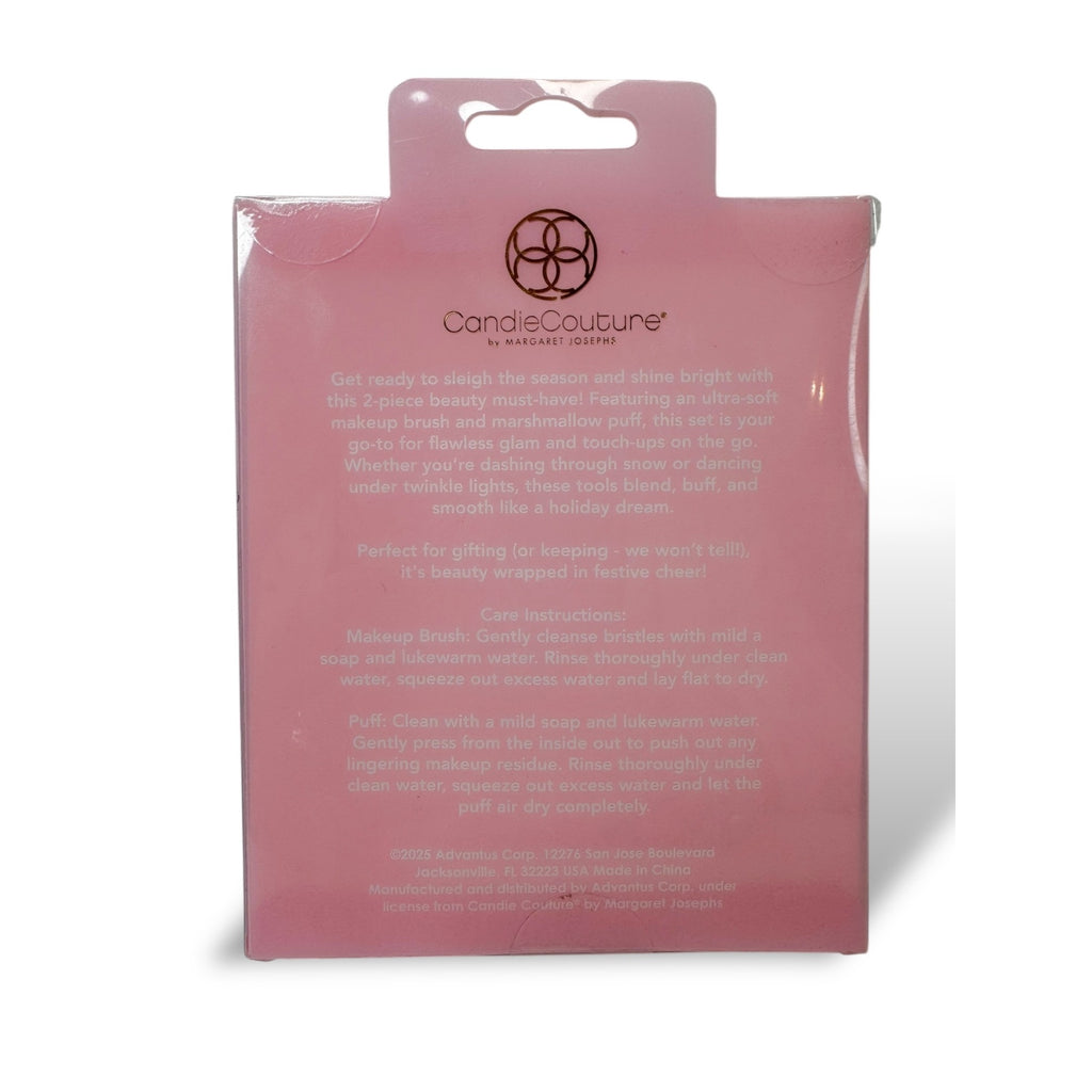 Candie Couture by Margaret Josephs Let It Glow Brush & Puff Duo