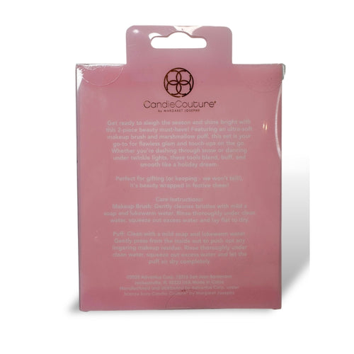 Candie Couture by Margaret Josephs Let It Glow Brush & Puff Duo