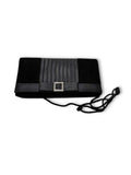 Preston & York Velour Black Evening Bag
