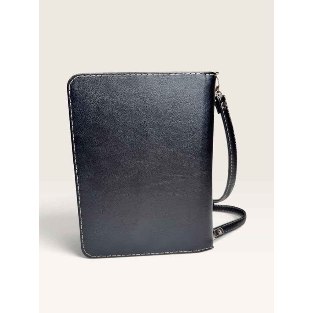 Patricia Cornwell Ripper True Crime Novel Book Clutch Crossbody Wallet Bag Black