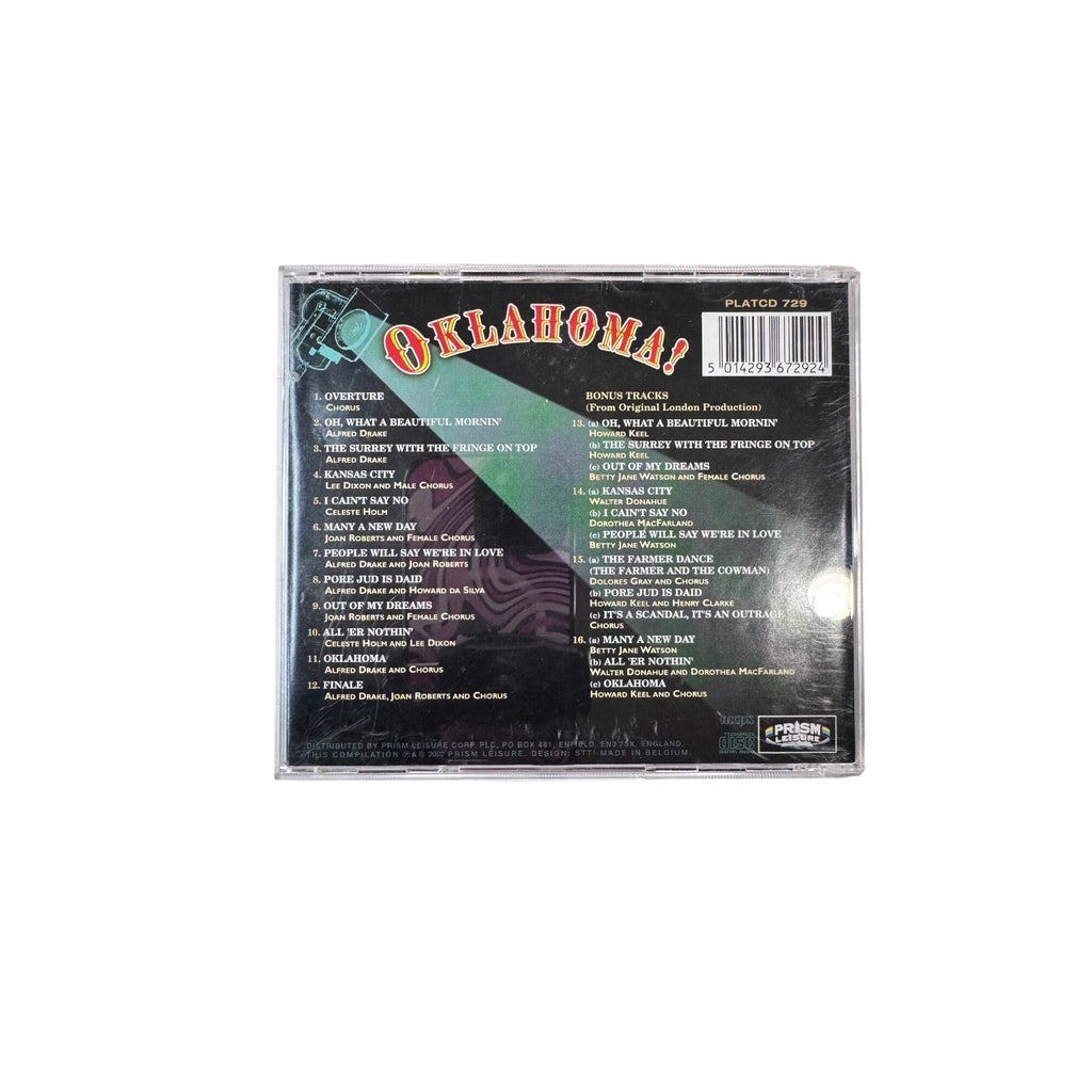 Oklahoma! Original Cast Recordings Broadway Musical Theater Soundtrack CD 2002
