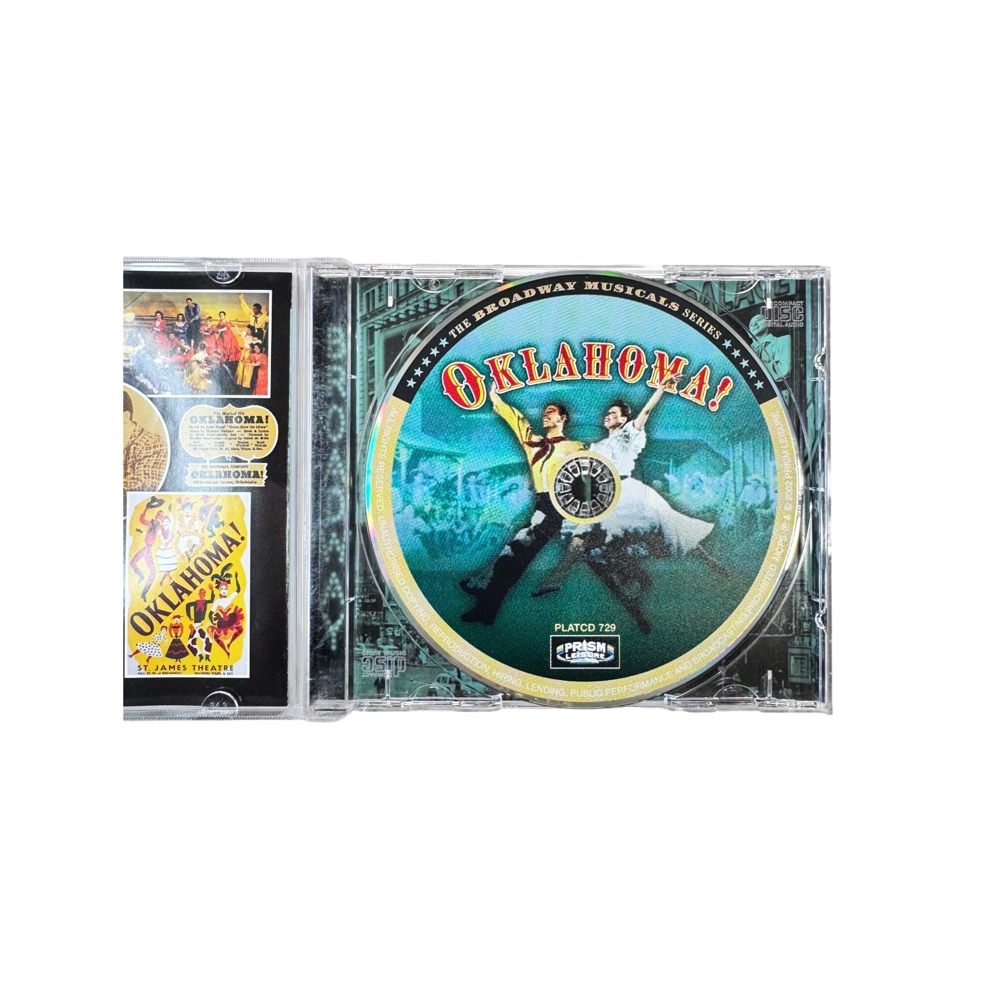 Oklahoma! Original Cast Recordings Broadway Musical Theater Soundtrack CD 2002