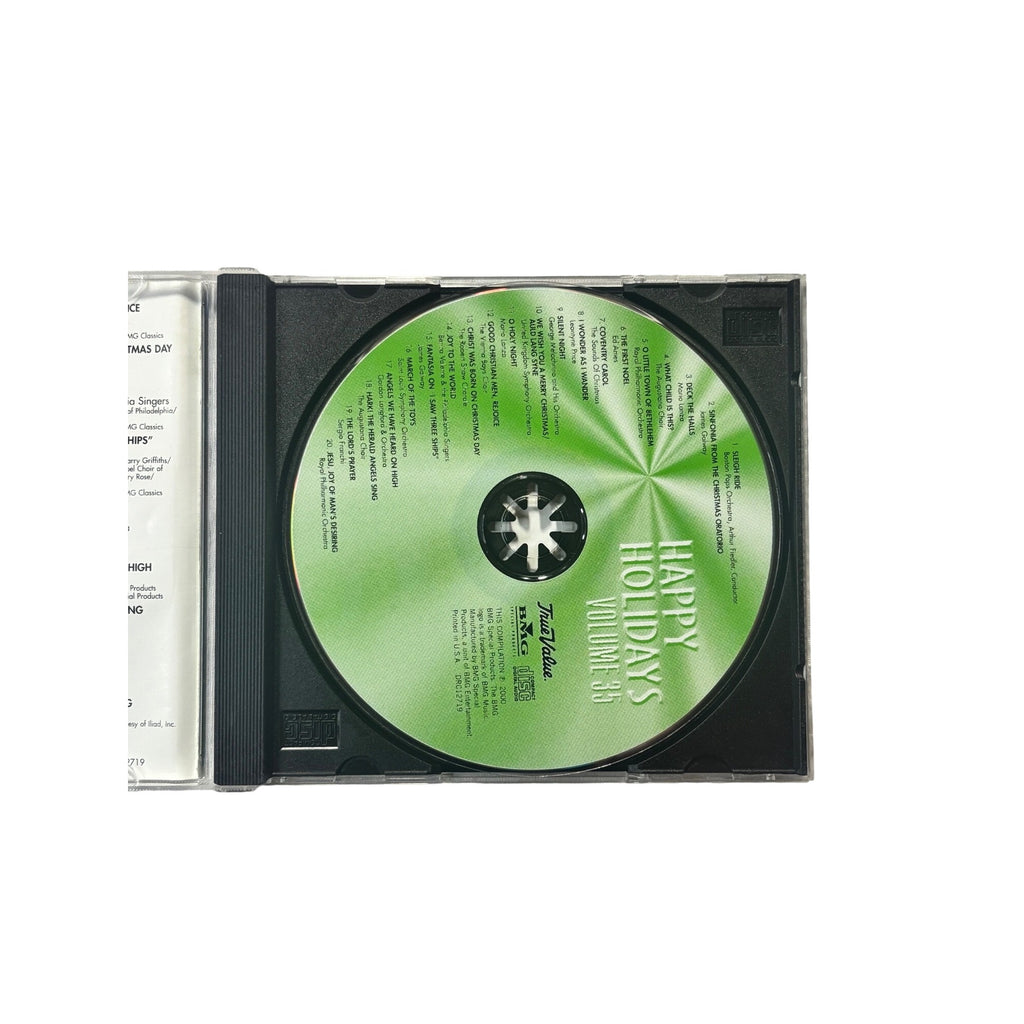 Happy Holidays Volume 35 True Value Holiday Music CD 2000
