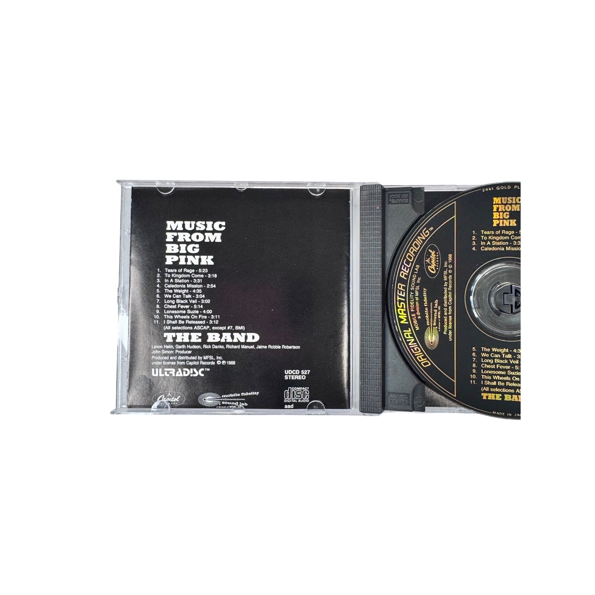 The Band Music From Big Pink MFSL Ultradisc II Gold CD Master Recording
