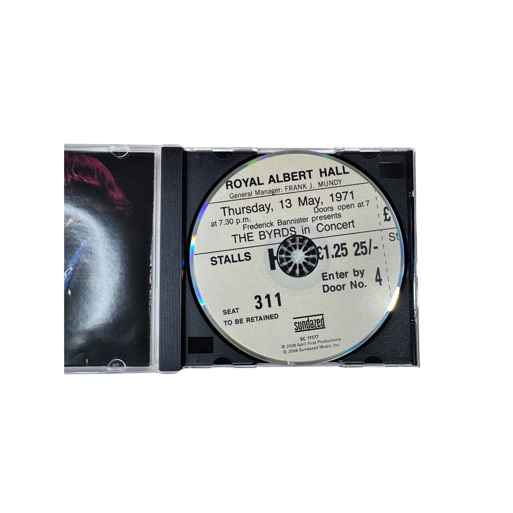 The Byrds Live At Royal Albert Hall 1971 Album Folk Rock 2008 CD