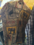 Herert and Luke button shirt safari