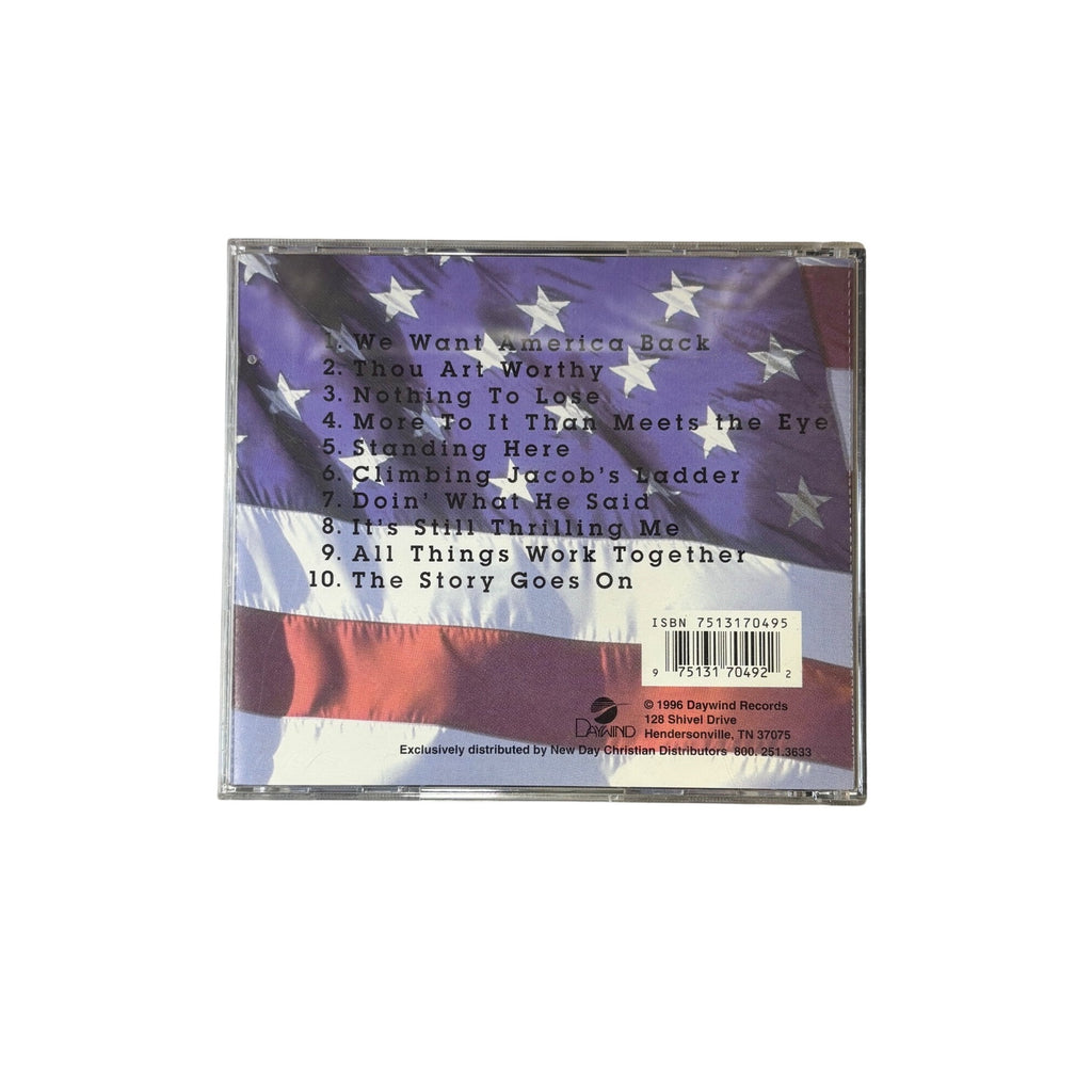 The Steeles We Want America Back CD 1996 Christian Gospel Music Vintage 90s
