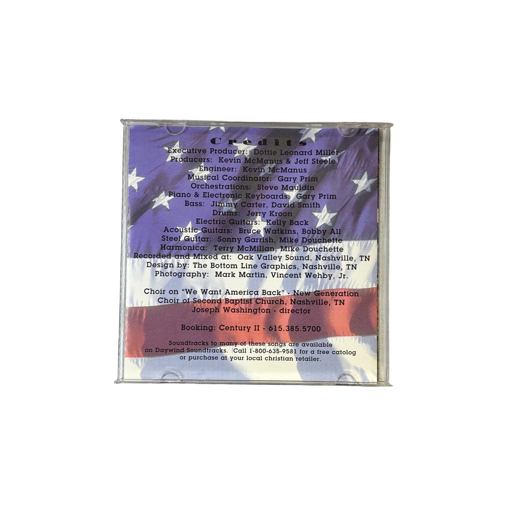 The Steeles We Want America Back CD 1996 Christian Gospel Music Vintage 90s