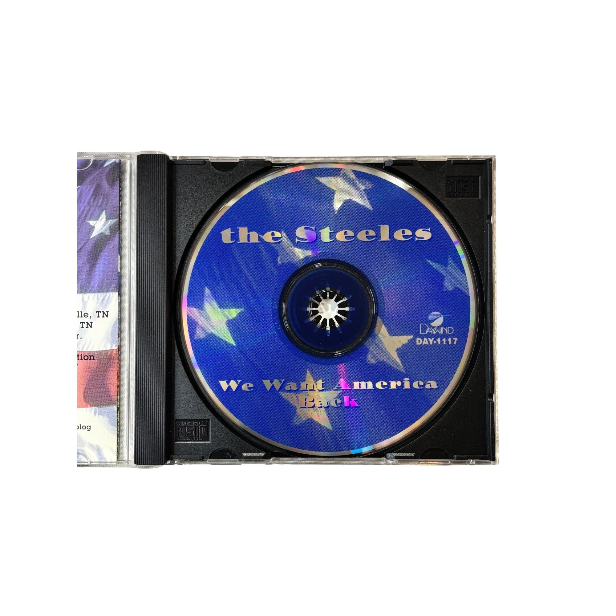 The Steeles We Want America Back CD 1996 Christian Gospel Music Vintage 90s
