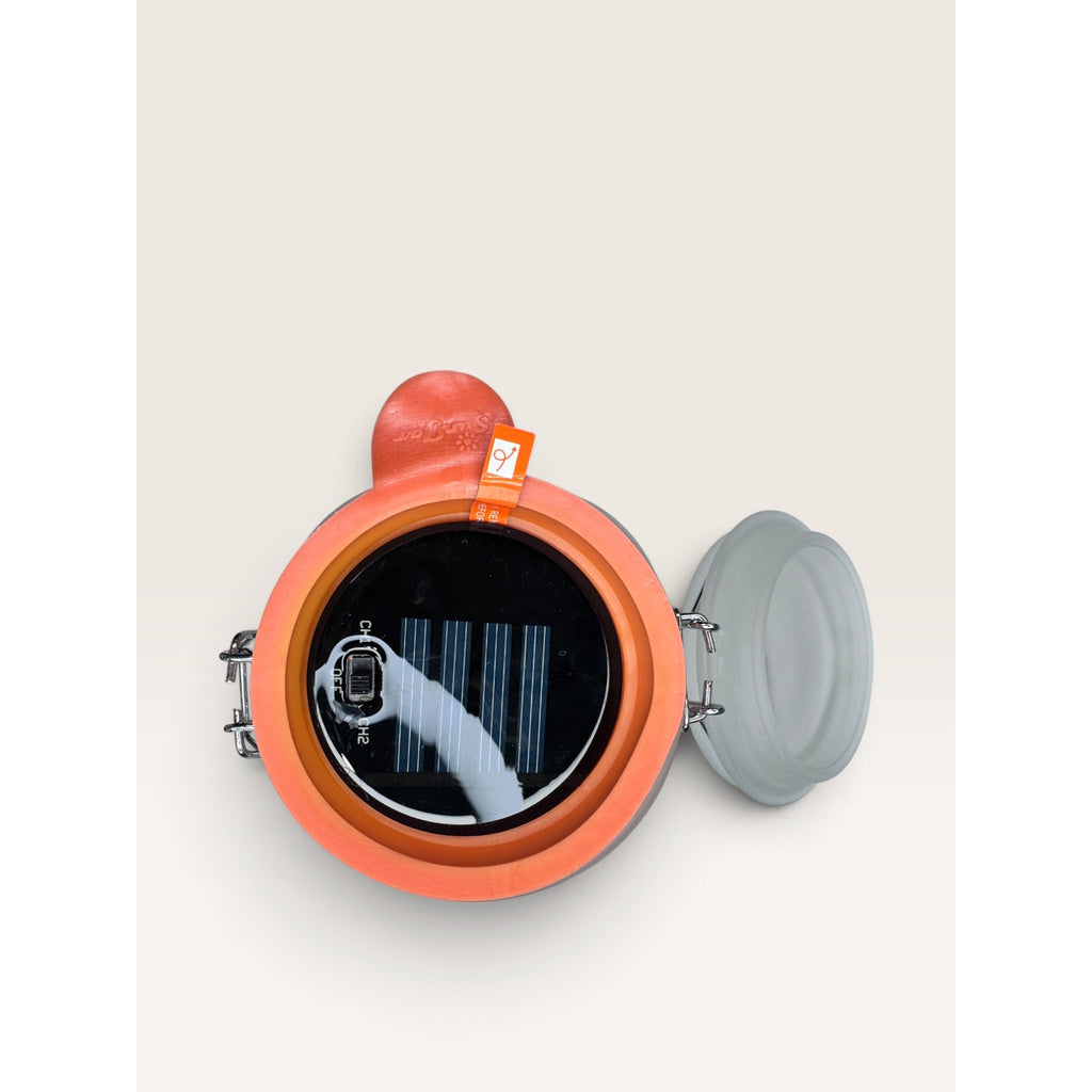 Eddie Bauer Solar Jar Lantern 2 Color Light Settings Rechargeable