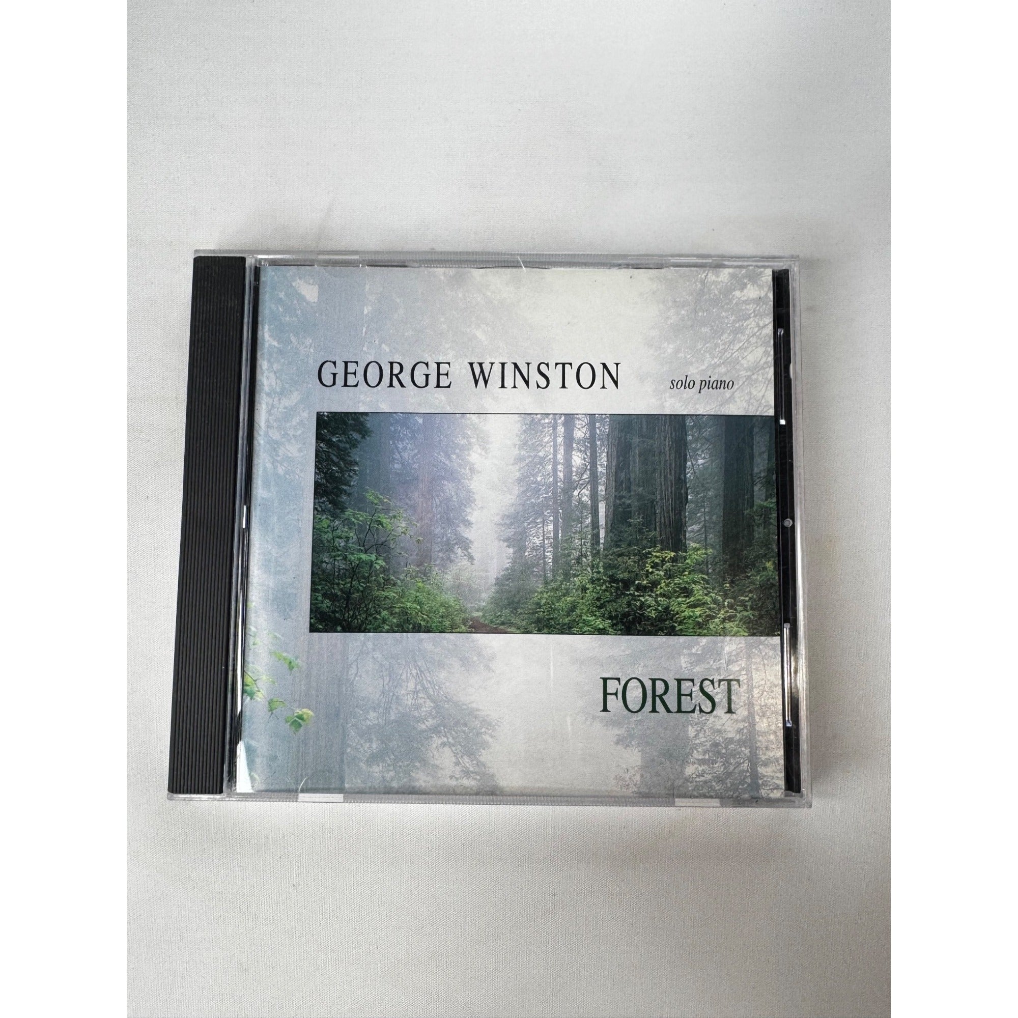 George Winston Forest 1994 CD Solo Piano Windham Hill Records New Age