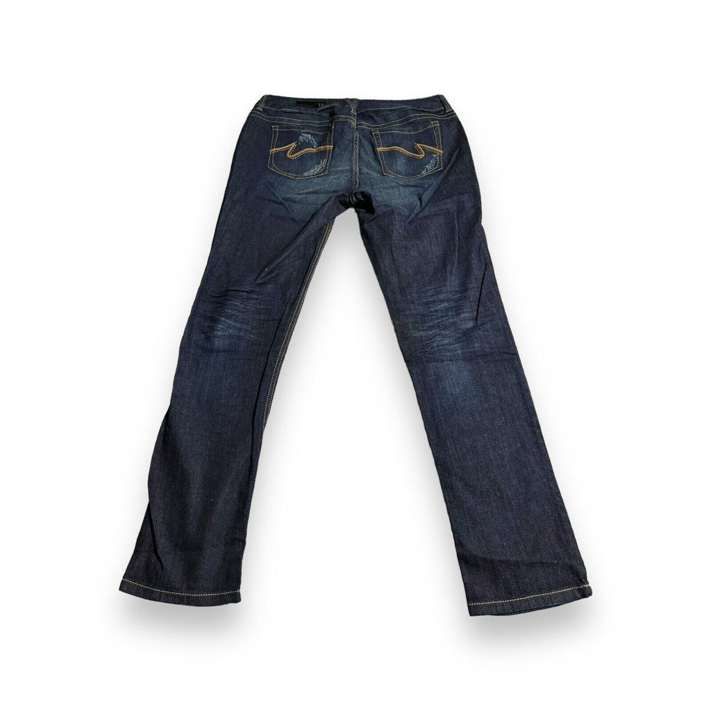 Z Cavaricci Isabella Skinny Jeans Womens 18 Dark Wash Stretch Denim New