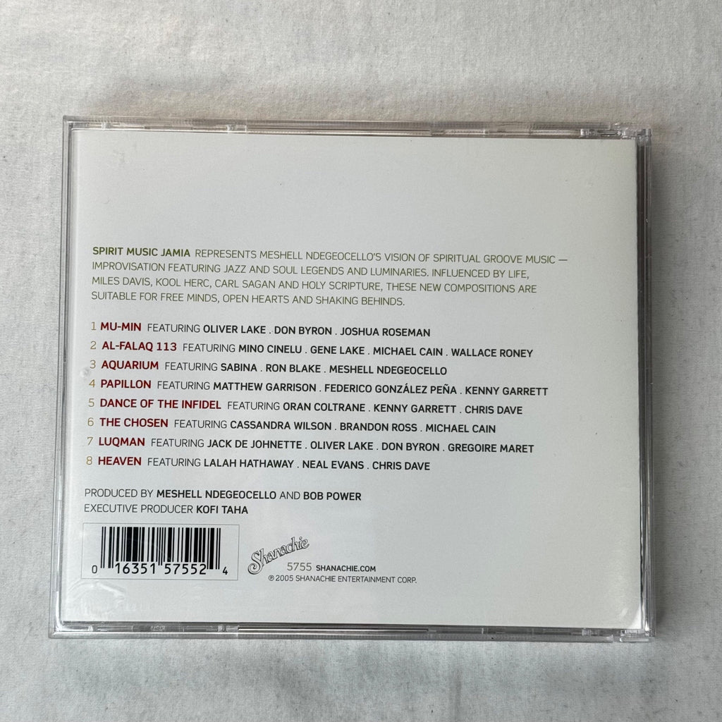 Meshell Ndegeocello Presents Spirit Music Jamia: Dance Of The Infidel CD 2005