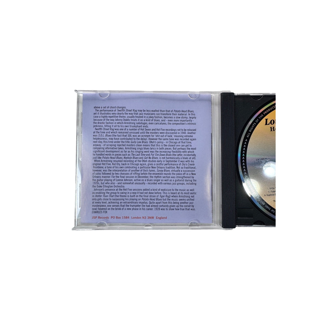 Louis Armstrong Hot Fives And Sevens 4 CD Set Remastered